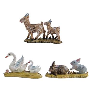 Animali Fattoria in Coppia Assortiti Set pz.5 | Euromarchi