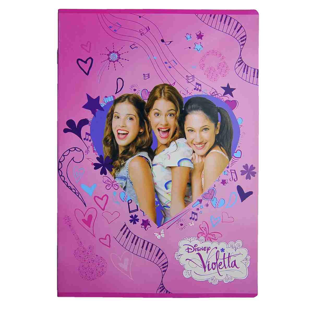 Quaderno Mod. A4 Riga 1R Violetta Only |Disney