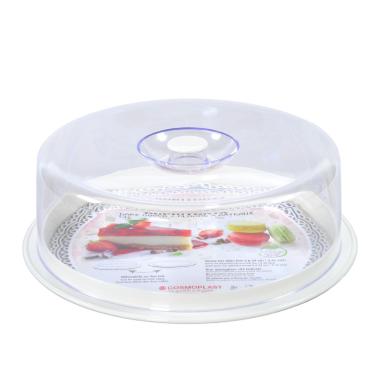 Porta Dolci cm.Ø26 Cosmoplast Bianco | Cosmoplast