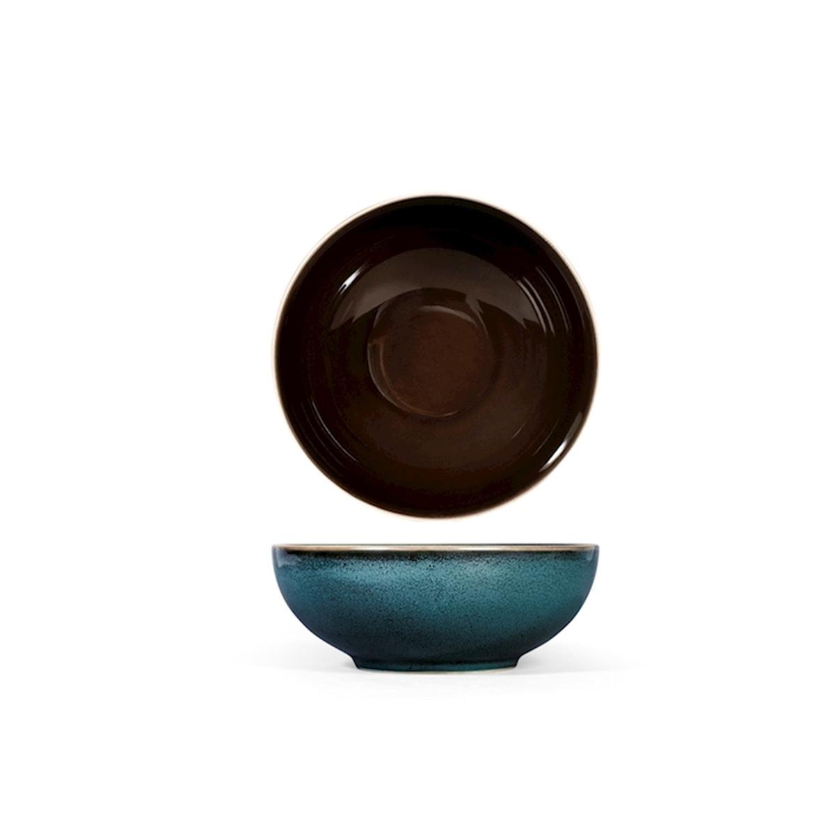 Piatto Tavola Porcellana Marrakesh Fondo Blu cm.Ã˜20,5 | H&H