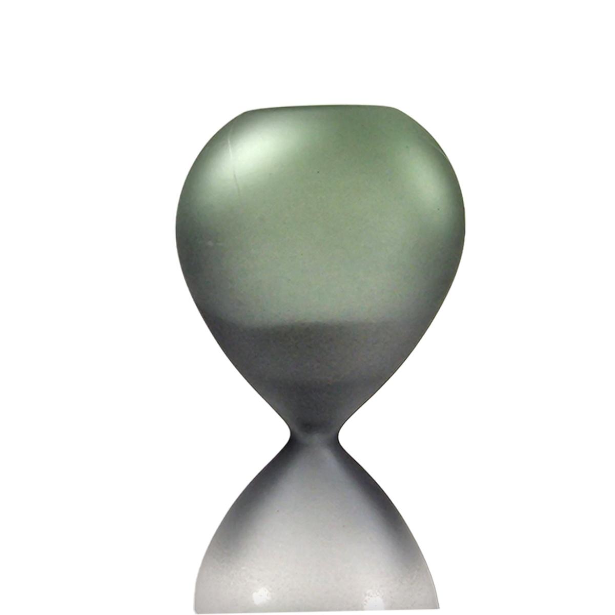 Clessidra Vetro Blu con Sabbia Bianca cm.Ã˜6x14 | Mascagni