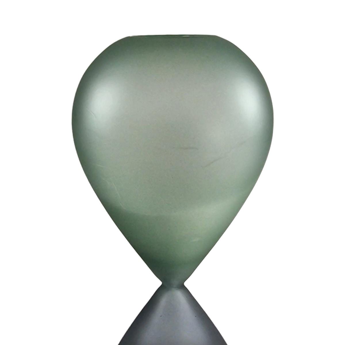 Clessidra Vetro Blu con Sabbia Bianca cm.Ã˜9x24 | Mascagni