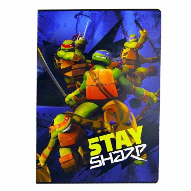 Quaderno Mod. A4 Riga 10mm Turtles Fancy |Fabriano