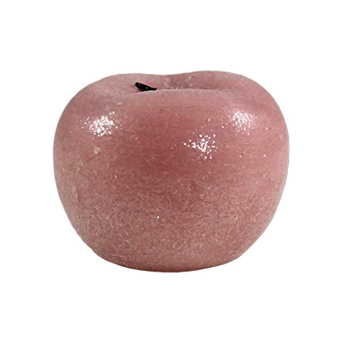 Candela Natale Profumata Mela Cipria Brinata cm.Ã˜12 |Cereria Parma