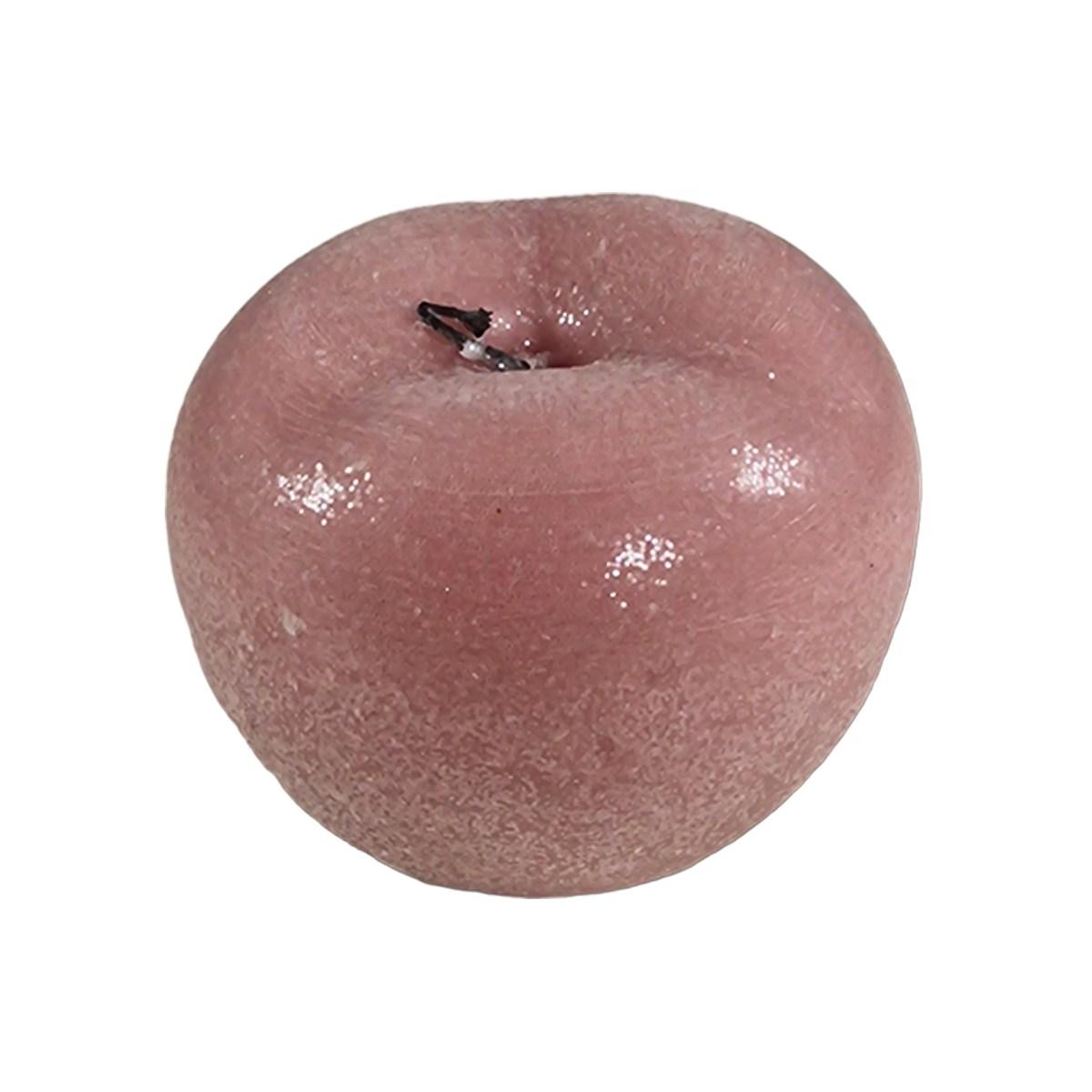 Candela Natale Profumata Mela Cipria Brinata cm.Ã˜12 |Cereria Parma