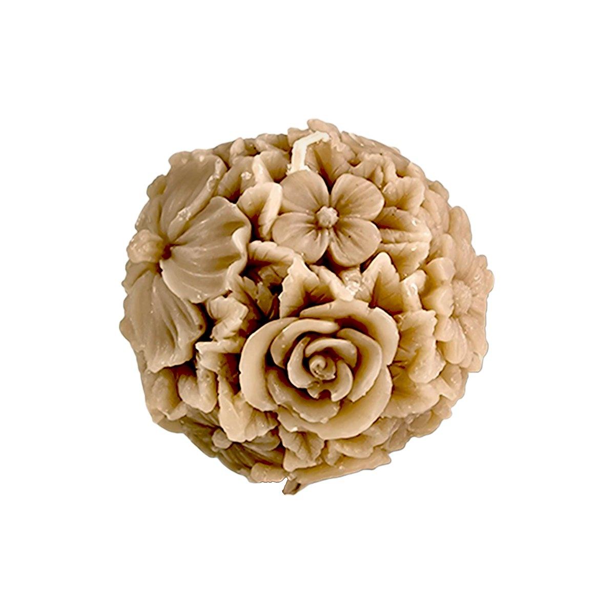 Candela Profumata Fiori Grigia cm.Ã˜10 |Cereria Parma