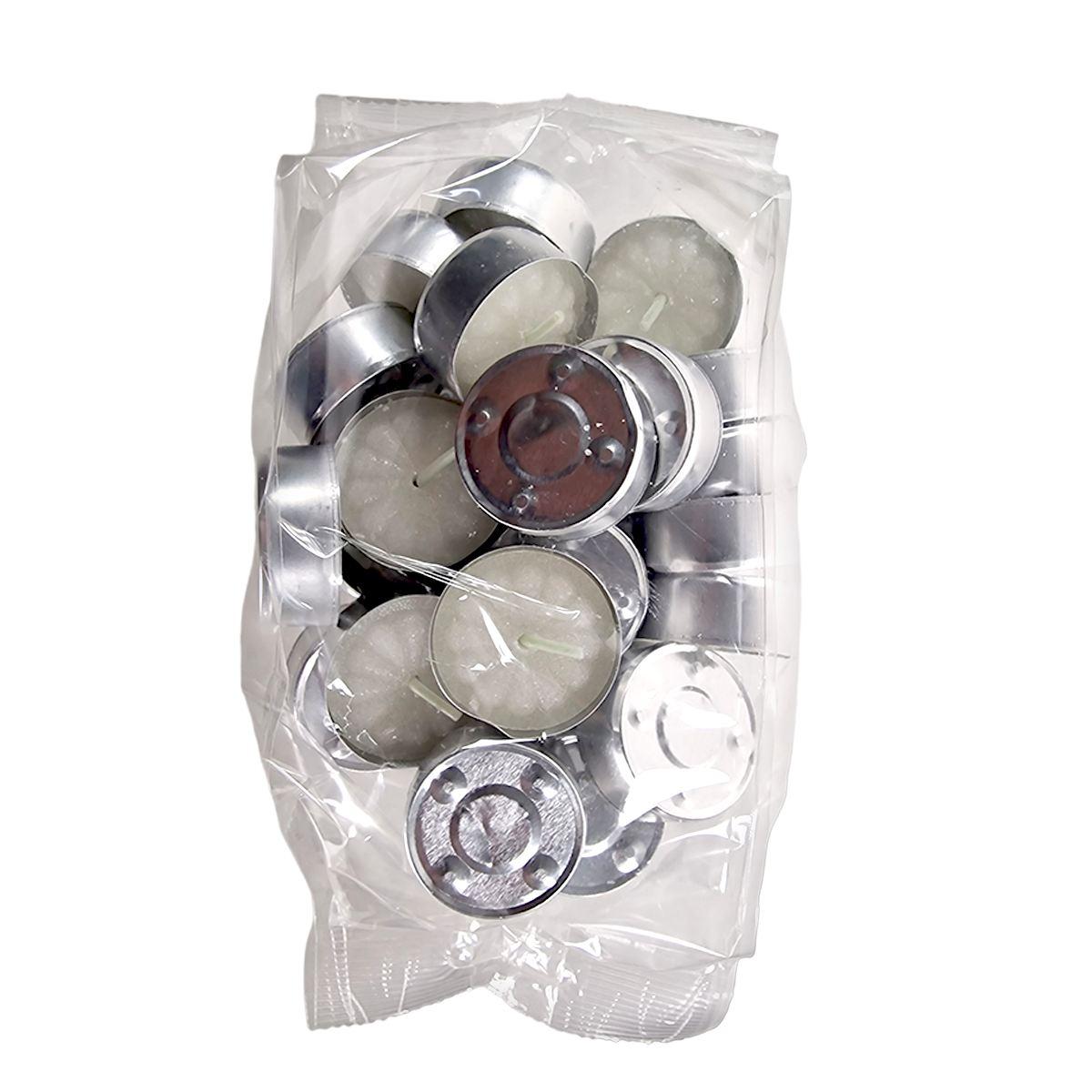 Candela Tea Light pz.25 Bianche |Cereria di Giorgio