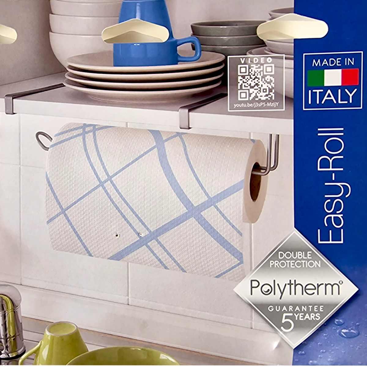 Porta Rotolo Metaltex cm.35x18 | Metaltex