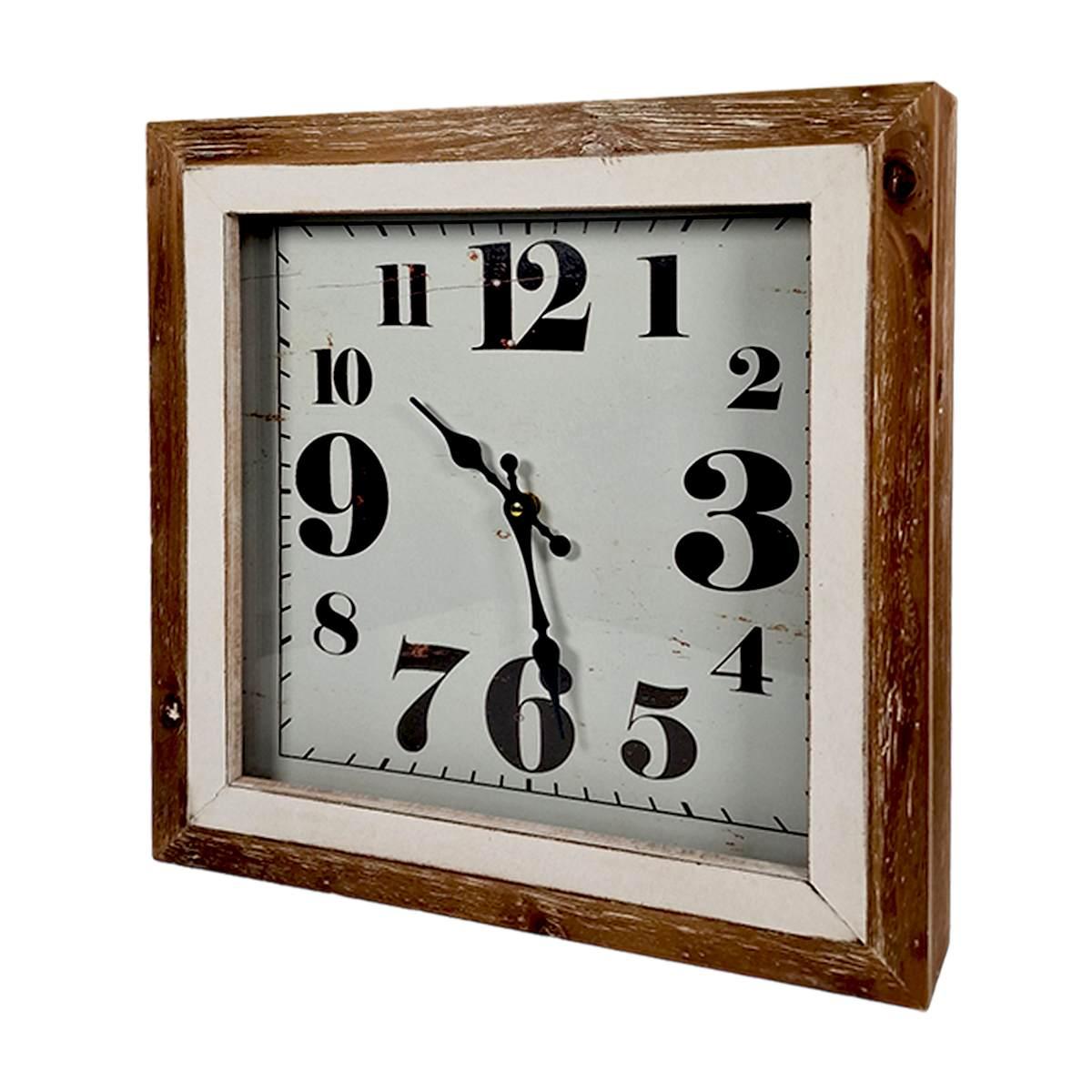 Orologio a Parete cm.40x40 Quadrato | Innova