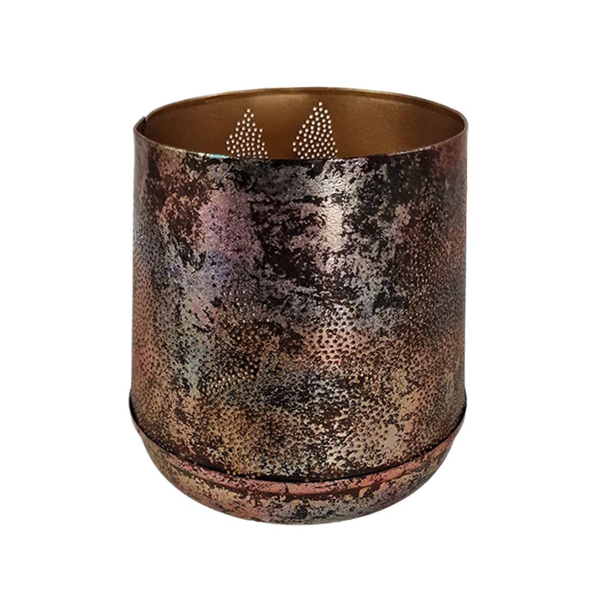 Vaso Metallo Oro cm.Ã˜14