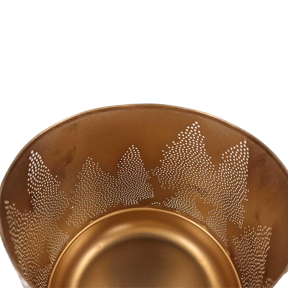 Vaso Metallo Oro cm.Ã˜14