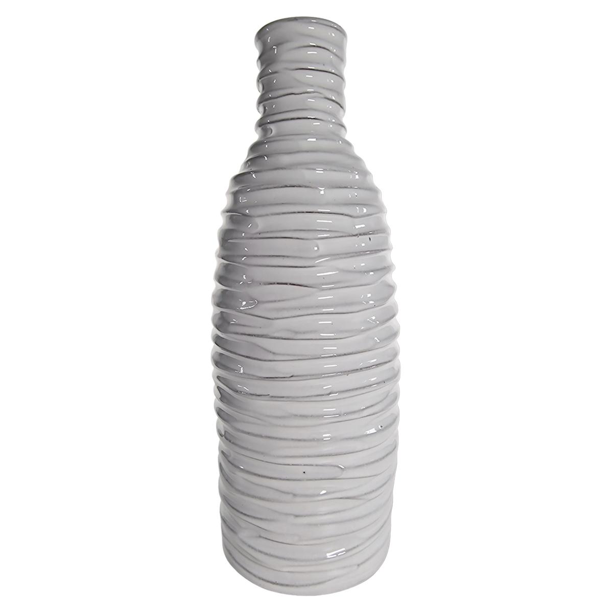 Vaso Ceramica Zelda Bianco cm.12xh36 | Innova