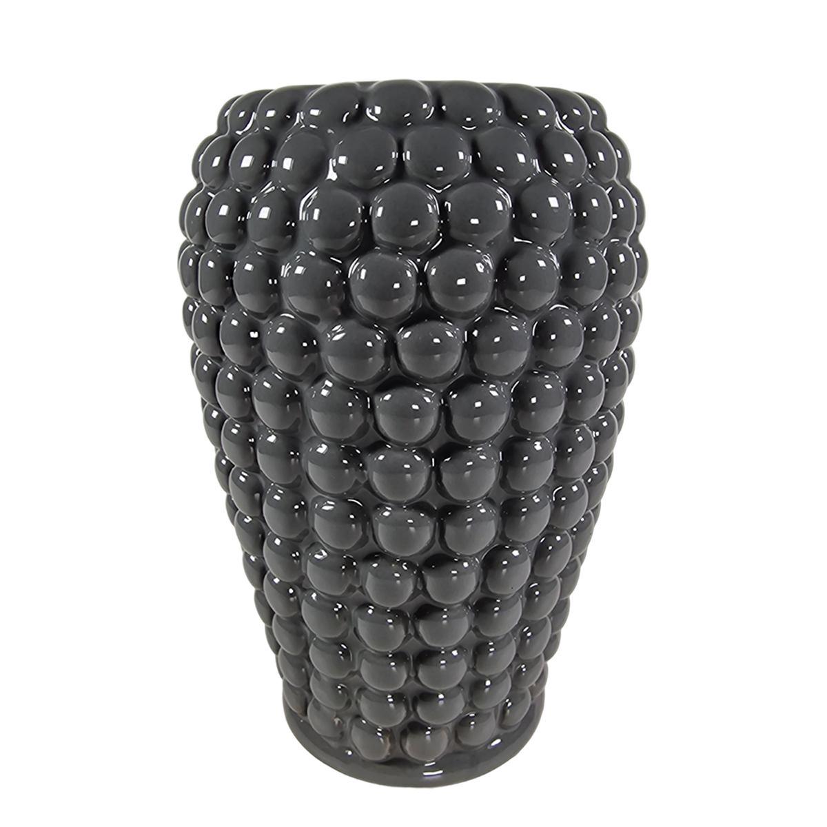 Vaso Ceramica Joelle Grigio cm.15x23 | Innova