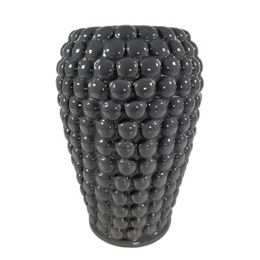 Vaso Ceramica Joelle Grigio cm.15x23 | Innova