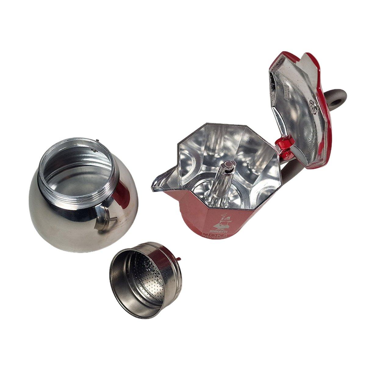 Caffettiera Moka Bialetti 6 Tazze Induzione Rossa | Bialetti