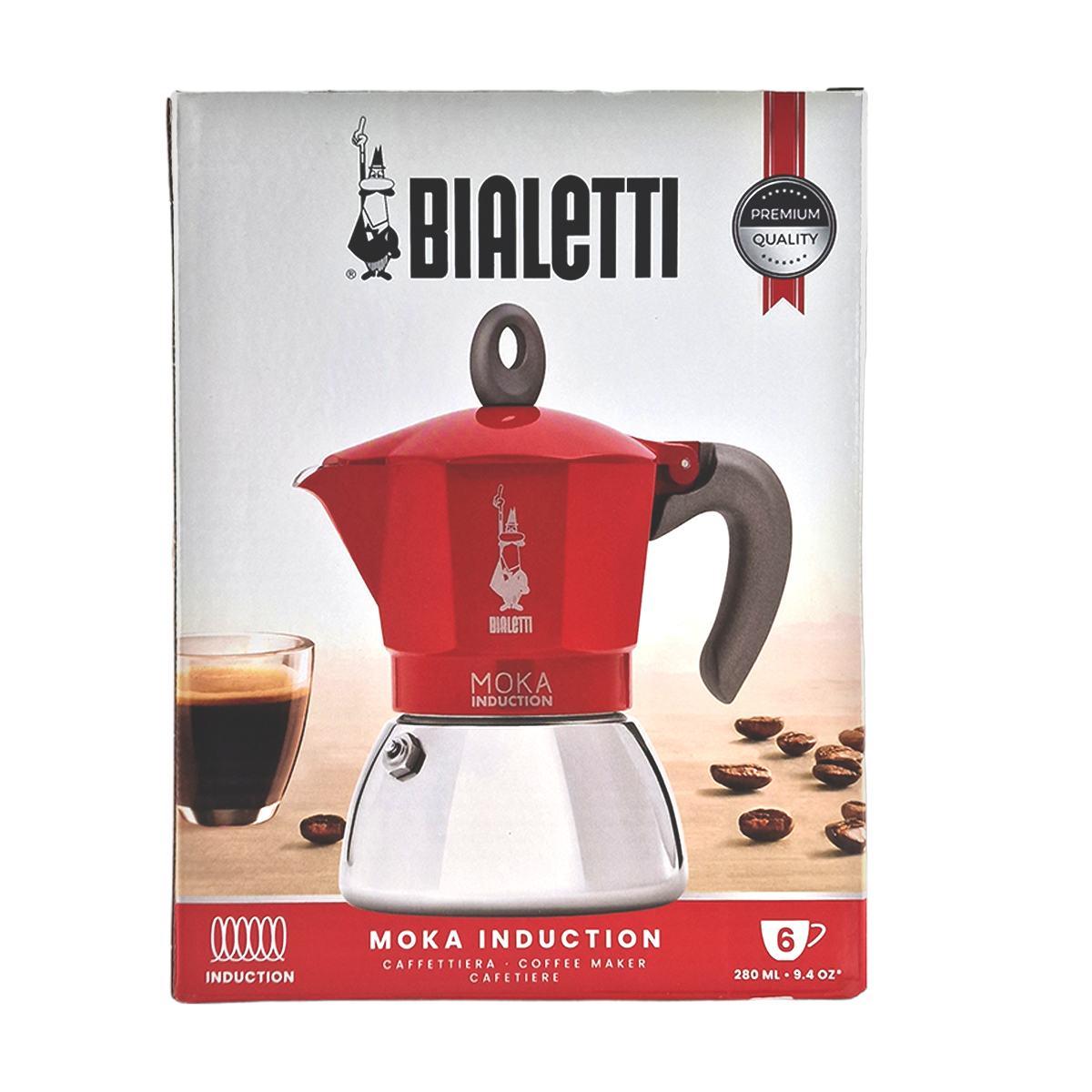 Caffettiera Moka Bialetti 6 Tazze Induzione Rossa | Bialetti