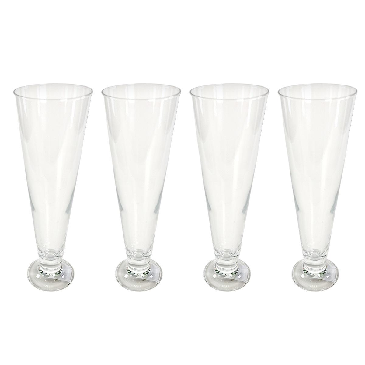 Bicchieri Vetro Set pz.4 Birra Pilsner ml.385 | Bormioli