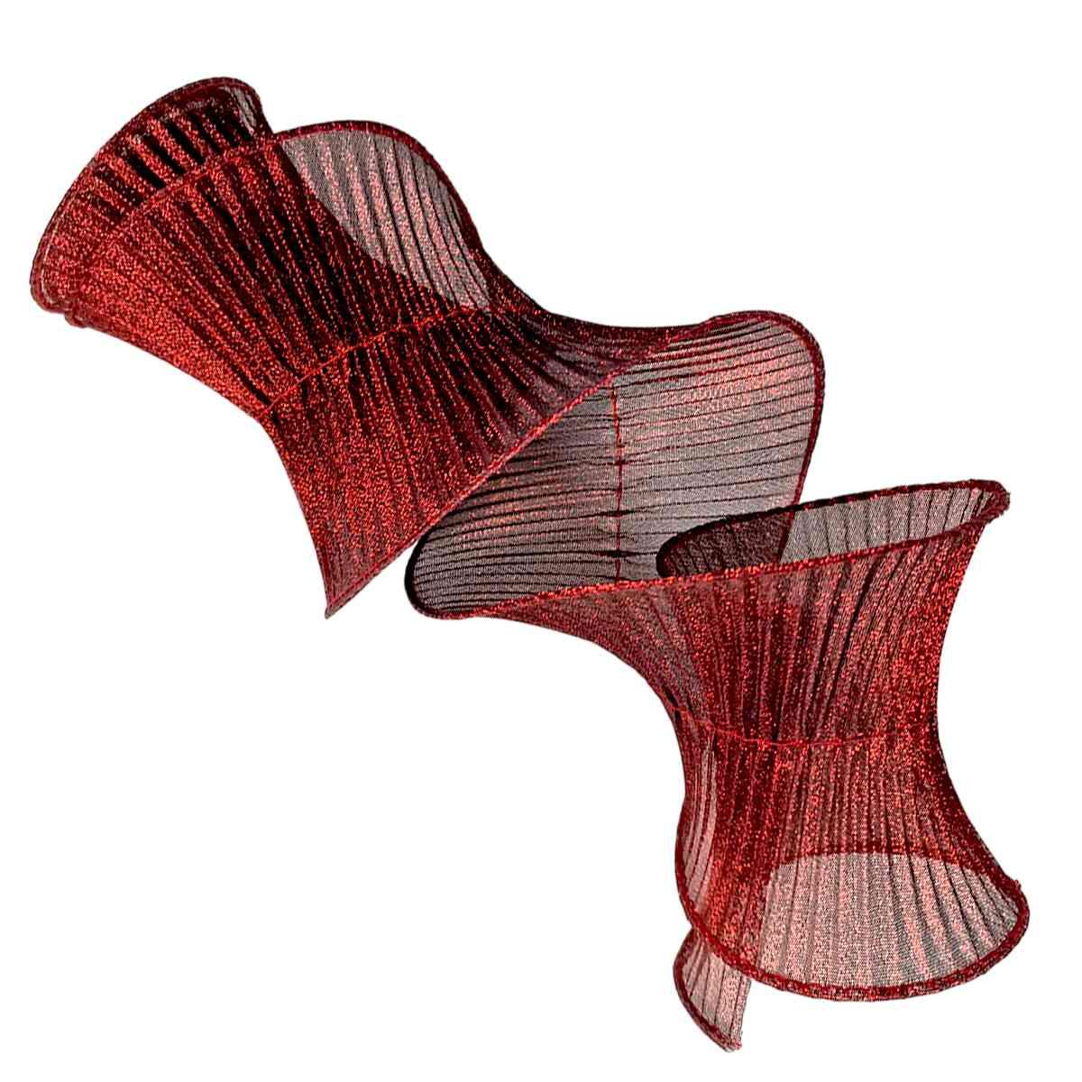 Nastro Spirale in Tessuto Bordeaux cm.12,5x180 |M2 Store
