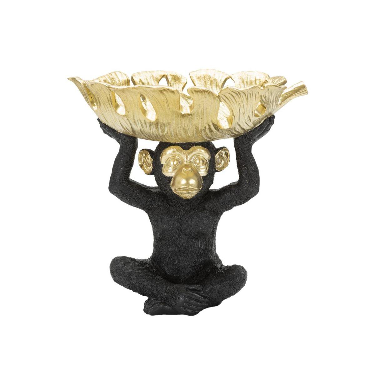 Scultura Scimmia Svuota Tasche cm.25,2x21x24 |Mauro Ferretti