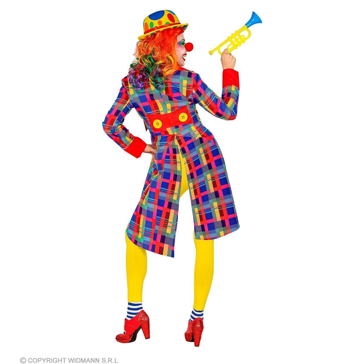 Giacca Frac Clown Multicolor |Widmann