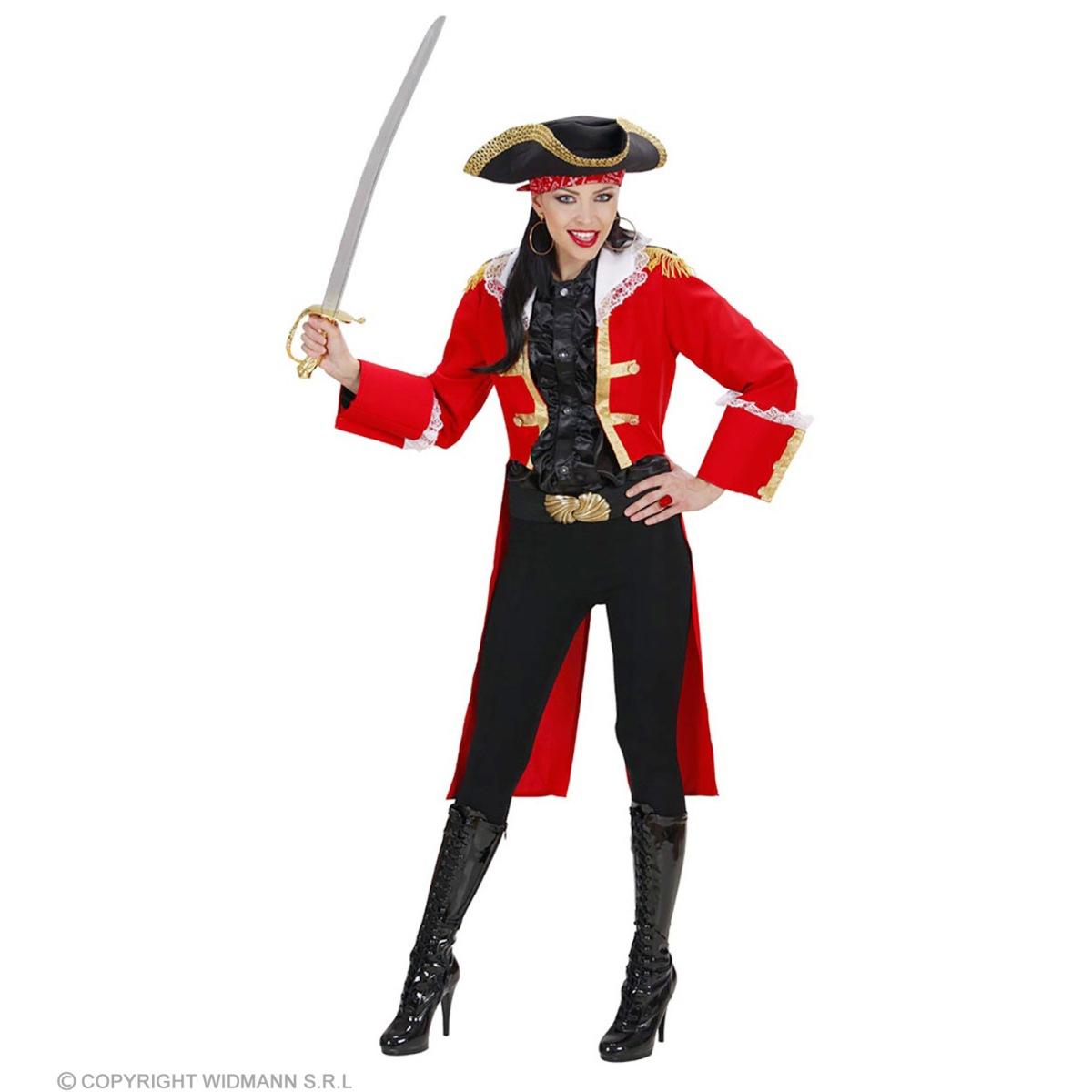 Giacca Frac con Cappello Pirata |Widmann