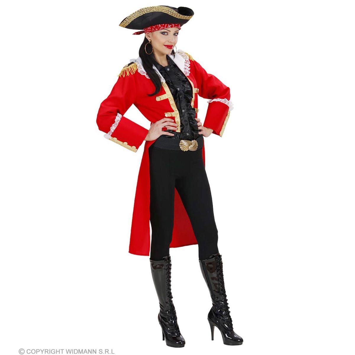 Giacca Frac con Cappello Pirata |Widmann