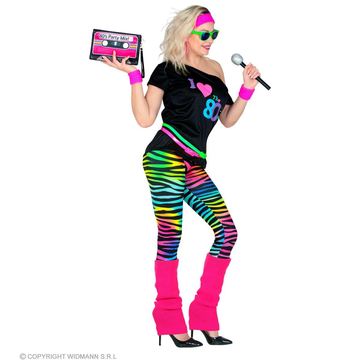 Costume Anni '80 Leggins |Widmann