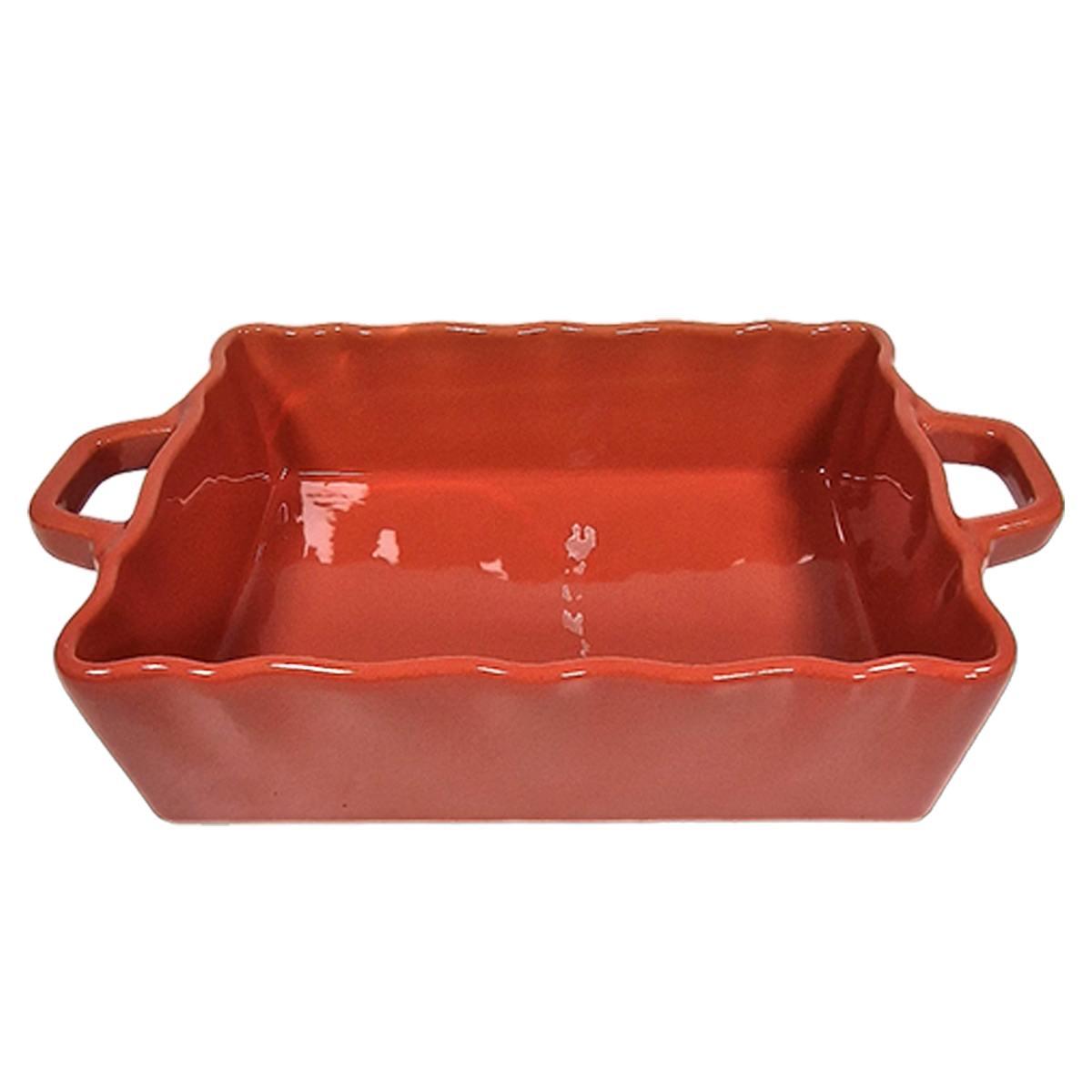 Ciotola Pirofila Stoneware Marrone cm.26x16xh7 | H&H