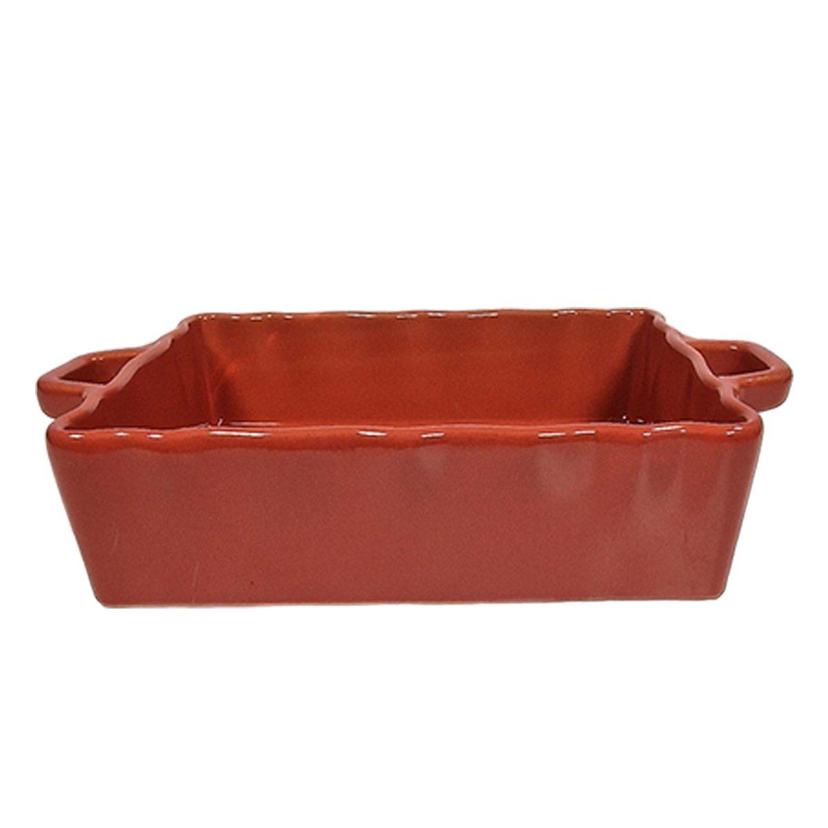 Ciotola Pirofila Stoneware Marrone cm.26x16xh7 | H&H