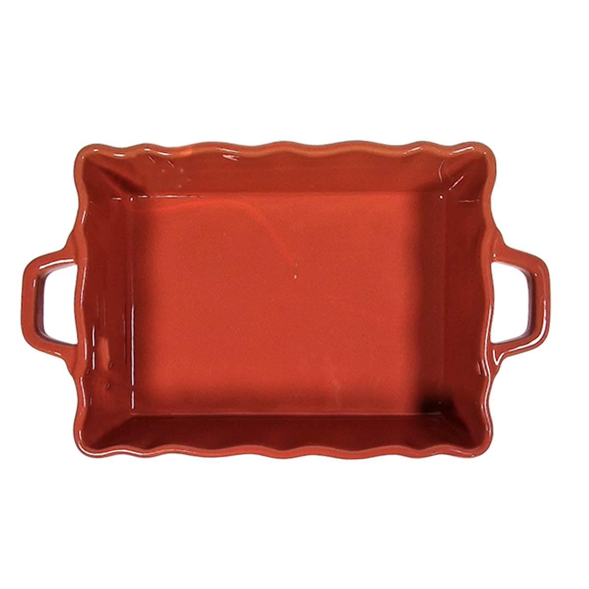 Ciotola Pirofila Stoneware Marrone cm.26x16xh7 | H&H