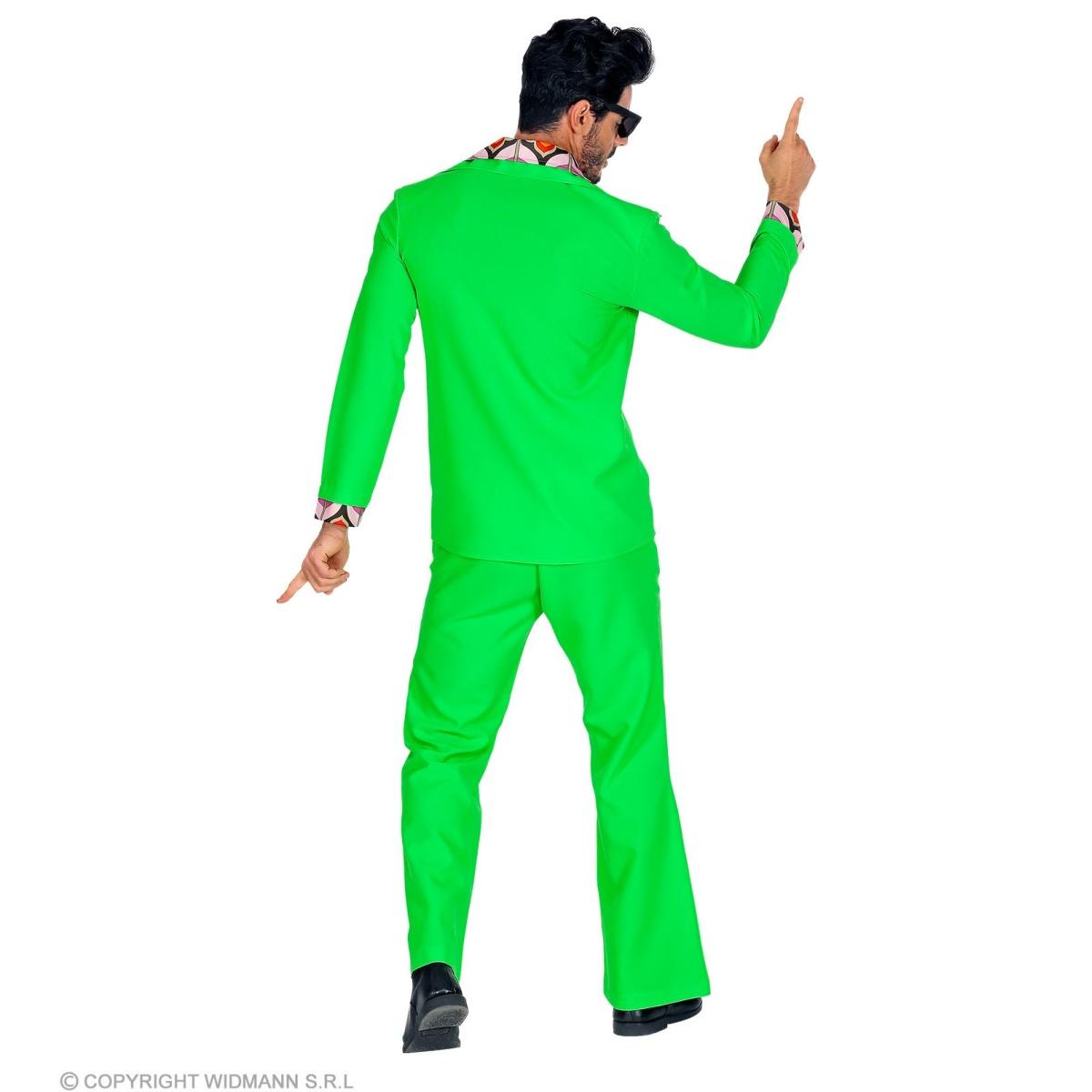 Costume Completo Party Disco Verde |Widmann