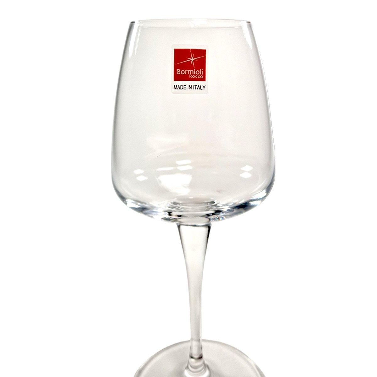 Bicchieri Vetro Set pz.6 Calice Vino Bormioli Arum ml.350 | Bormioli