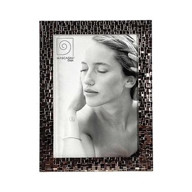 Cornice Metallo cm.13x18 Scaglie Argento | Mascagni