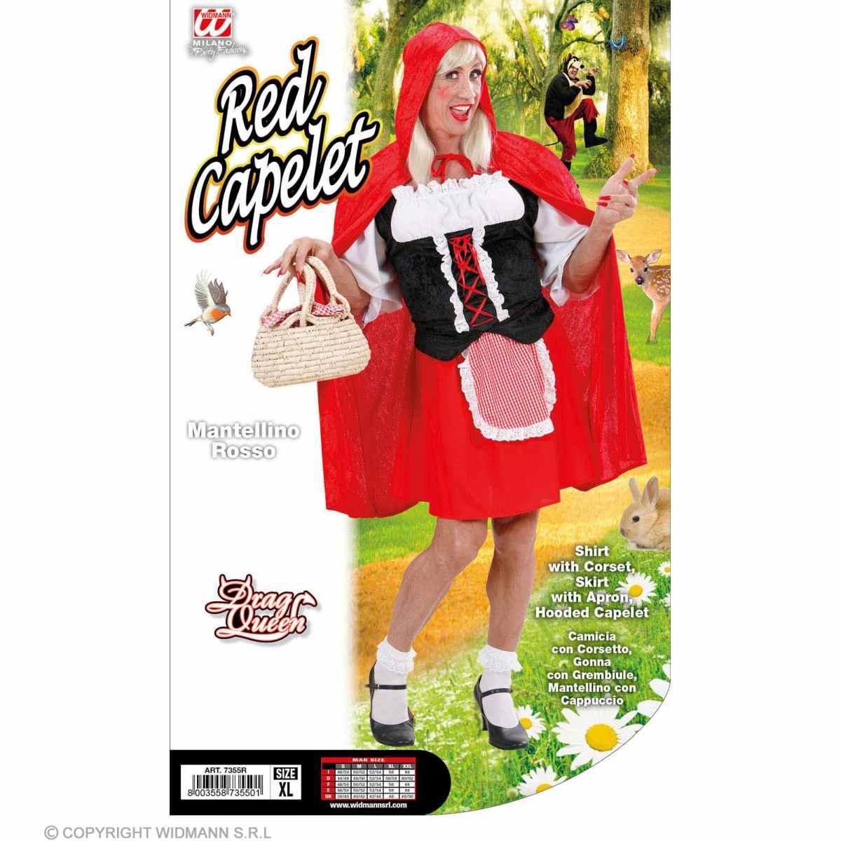 Costume Cappuccetto Rosso |Widmann