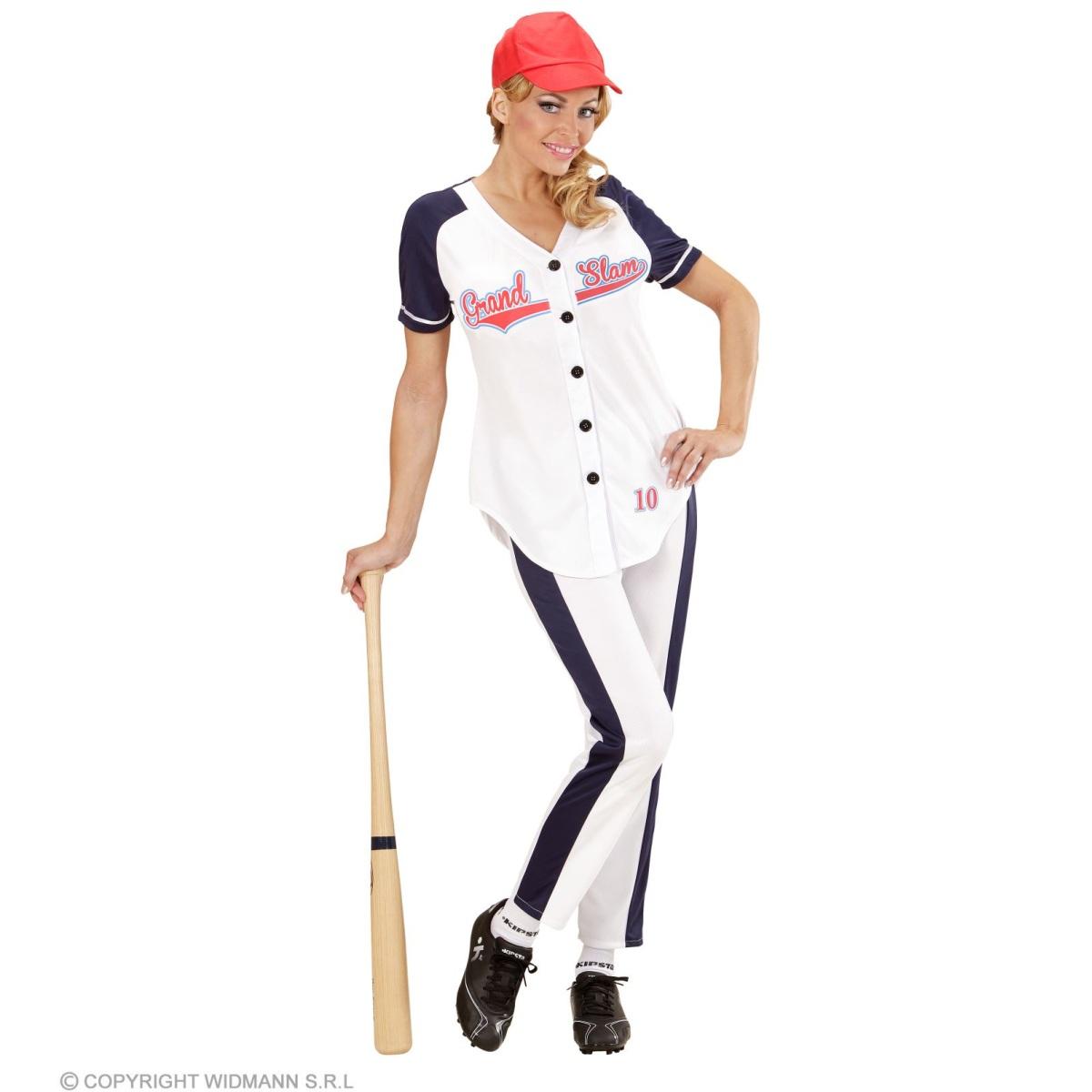 Costume Giocatrice Baseball |Widmann