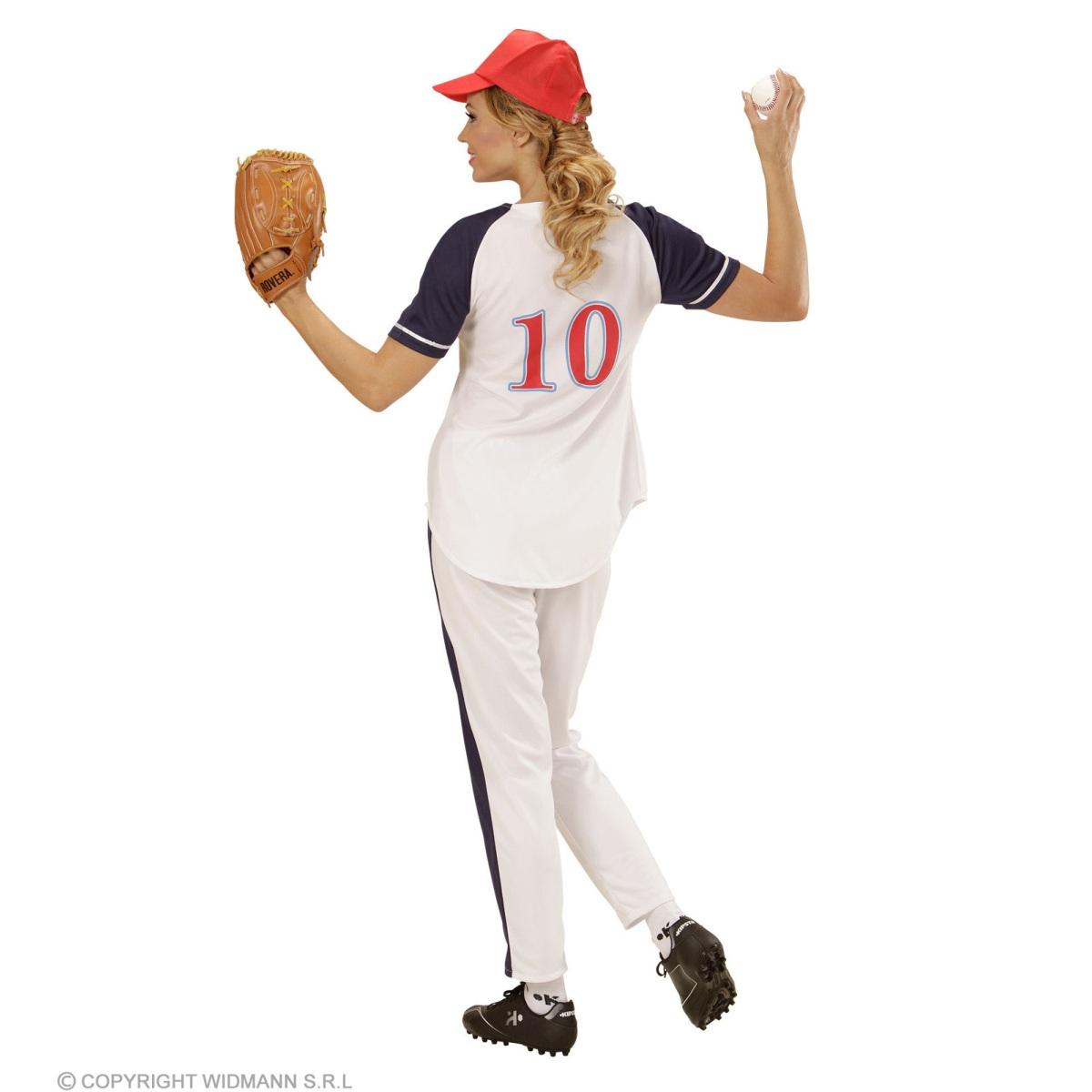 Costume Giocatrice Baseball |Widmann