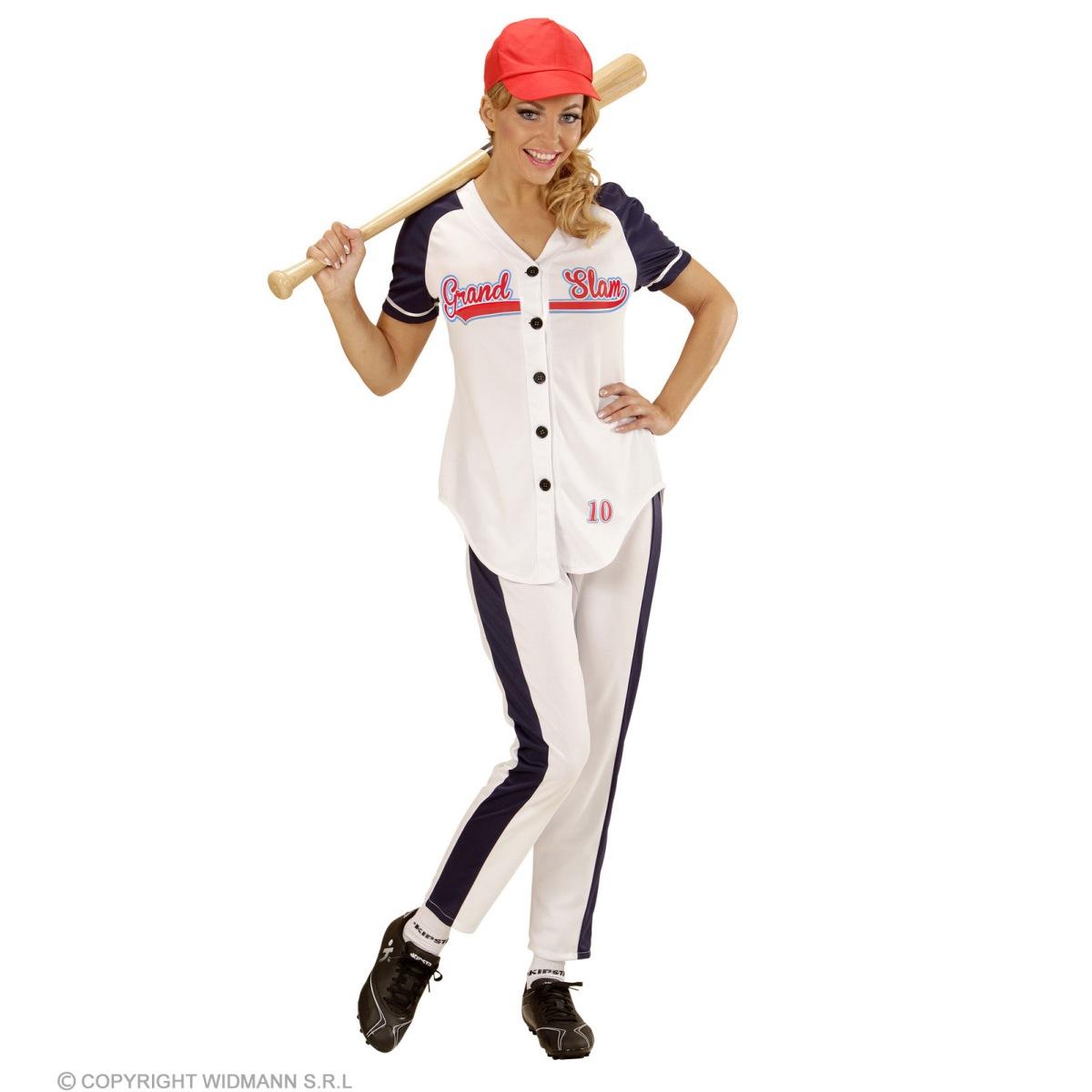 Costume Giocatrice Baseball |Widmann