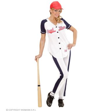Costume Giocatrice Baseball |Widmann