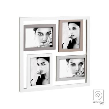 Cornice Multipla Legno 4 Posti