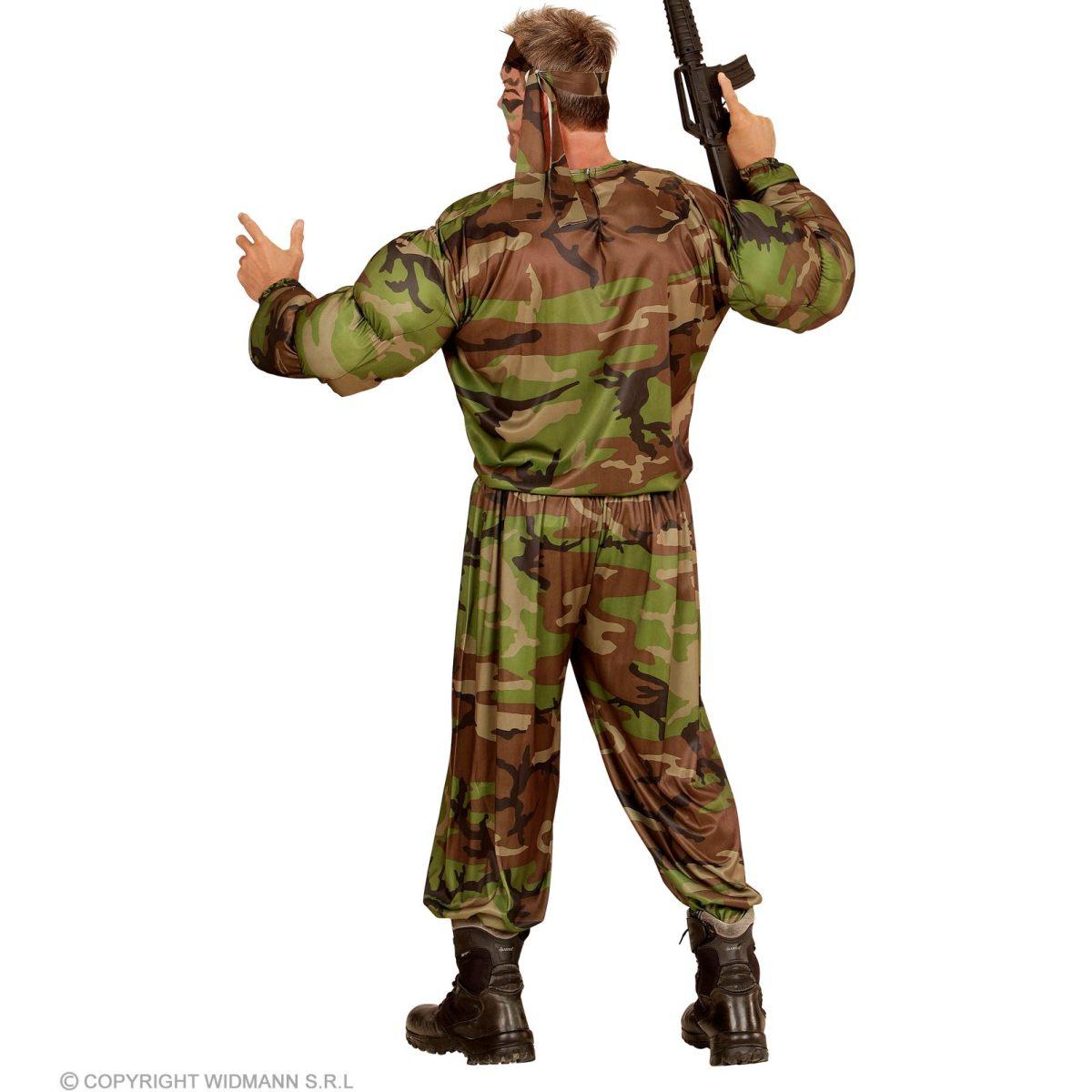 Costume Soldato Muscoloso |Widmann