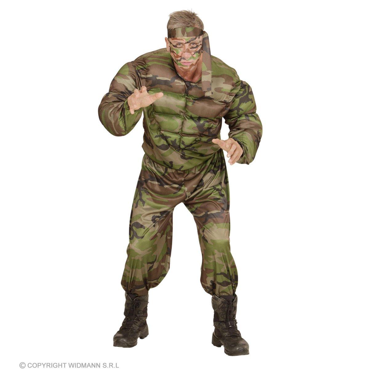 Costume Soldato Muscoloso |Widmann