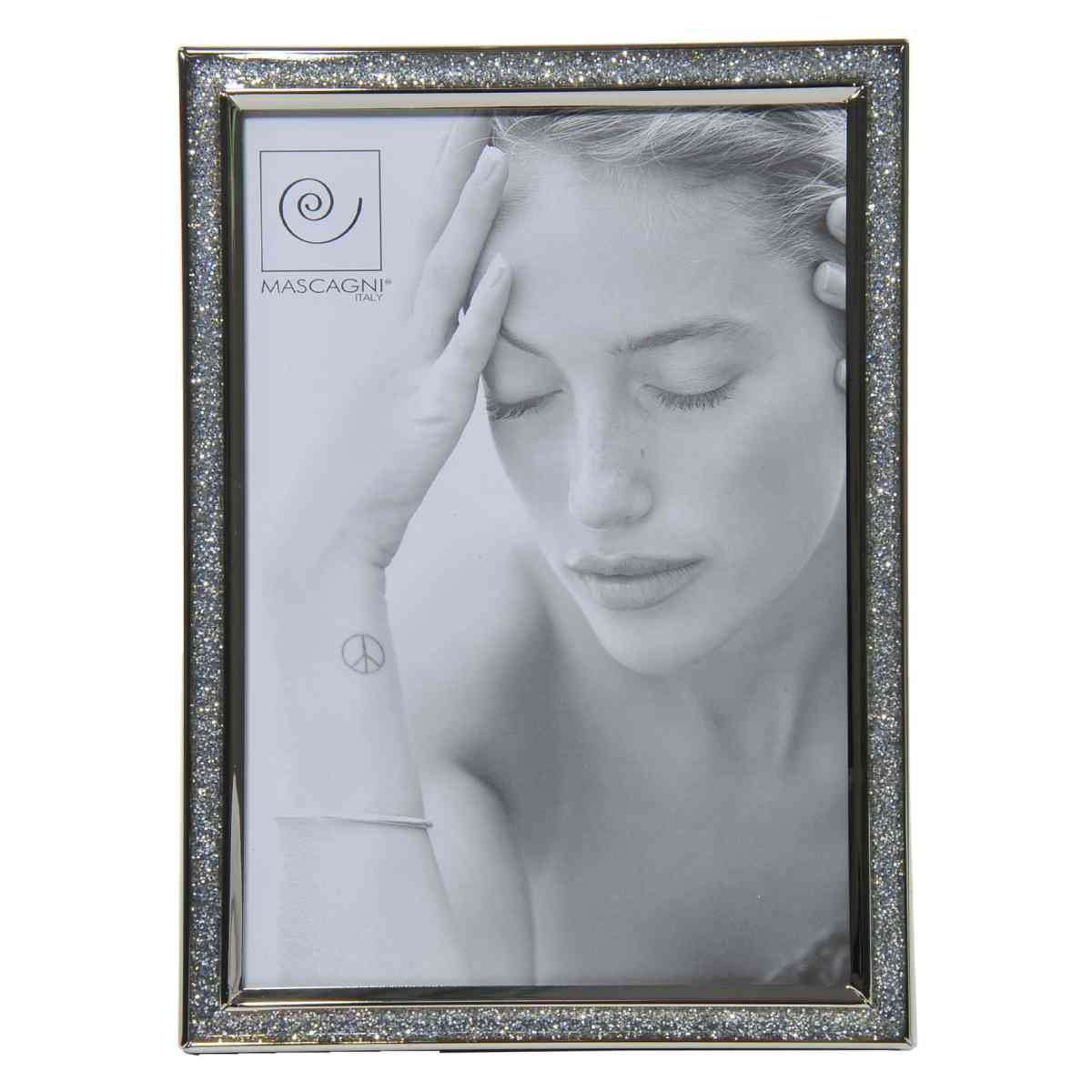 Cornice Metallo Mascagni cm.13x18 Glitterata | Mascagni