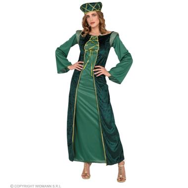 Costume Principesse Medievale Verde |Widmann