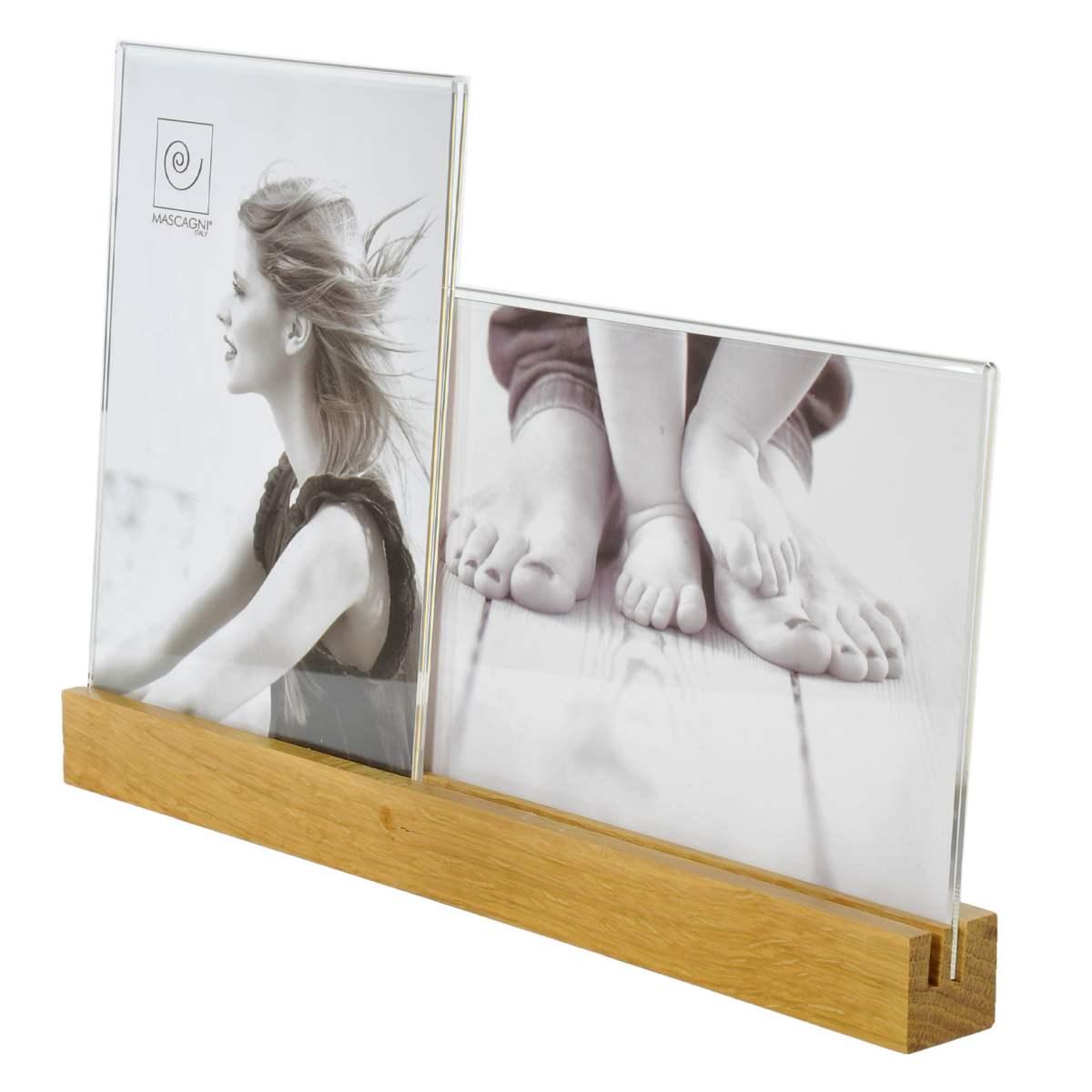 Cornice Multipla 2 Posti Legno PVC | Mascagni