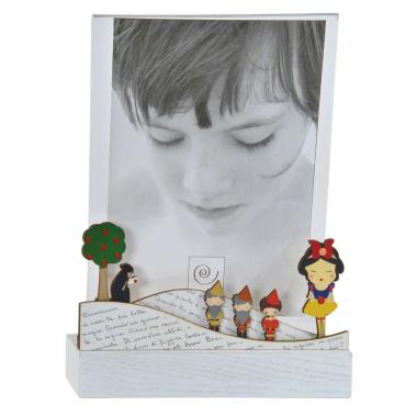 Cornice Legno Baby Biancaneve Foto cm.13x18 | Mascagni
