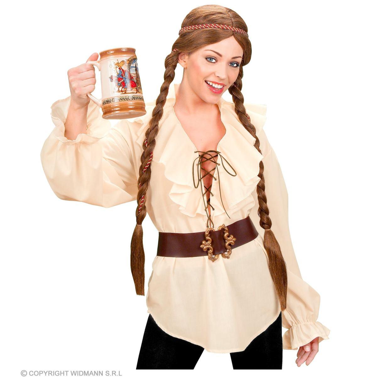 Camicia Beige con Lacci |Widmann