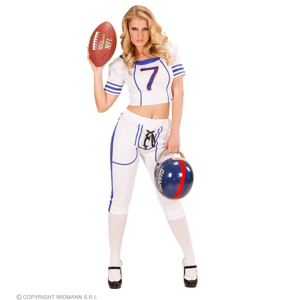 Costume Giocatrice Football Americano |Widmann
