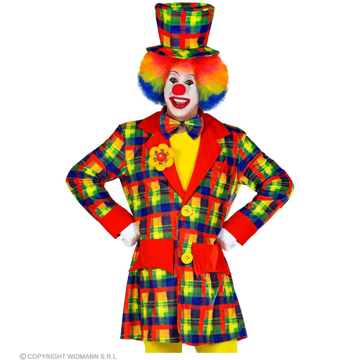 Clown Giacca Multicolor |Widmann