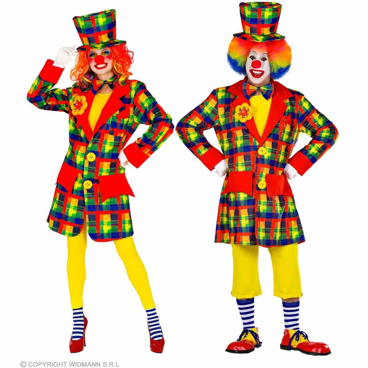 Clown Giacca Multicolor |Widmann