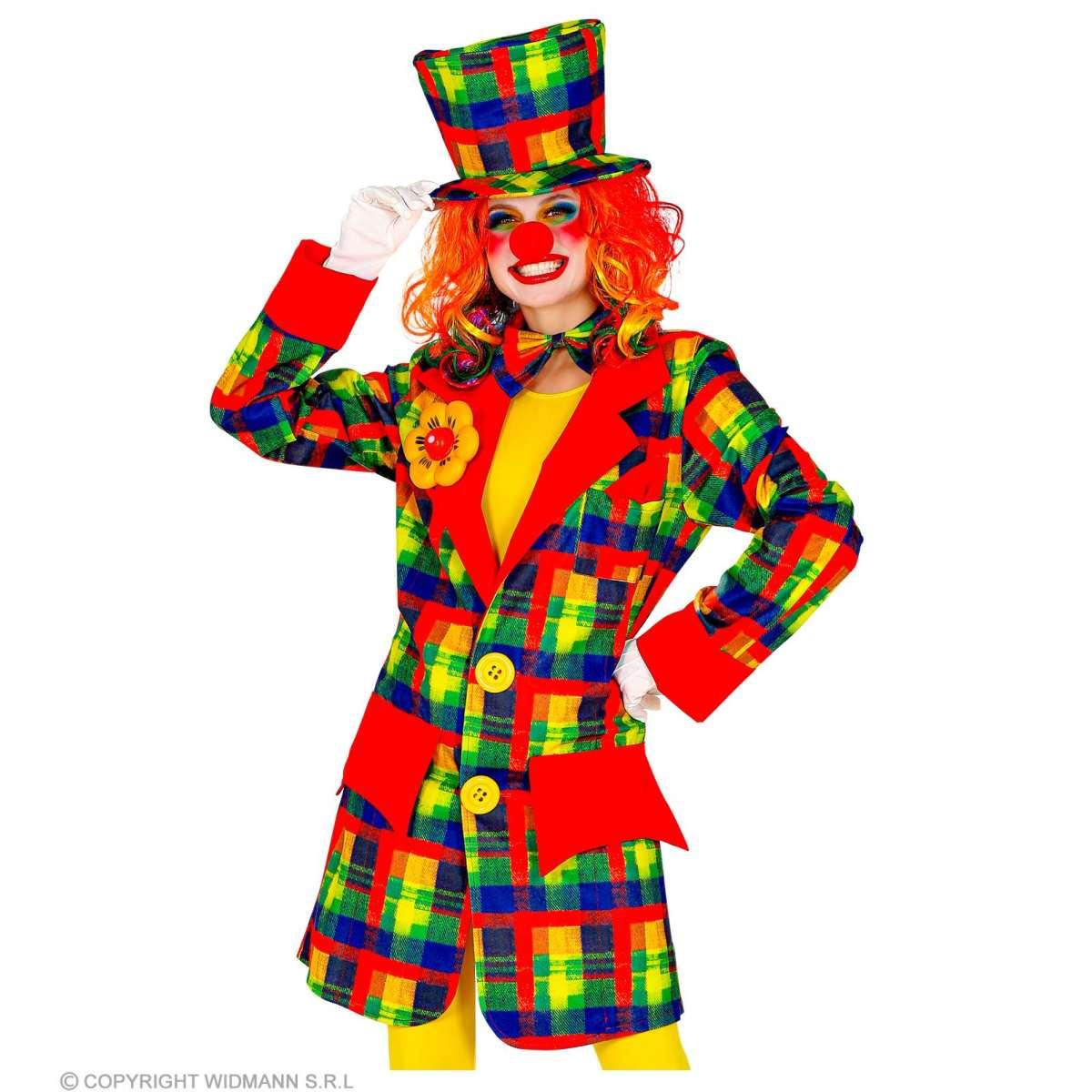 Clown Giacca Multicolor |Widmann